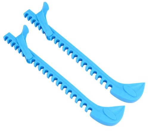 Homoyoyo Protezione per Coltelli Pattini da Hockey su Ghiaccio e Pattinaggio Artistico, Coperture per Lame Skate in Materiale Resistente, Set da 1 Paio Colore Azzurro per Uso Sportivo