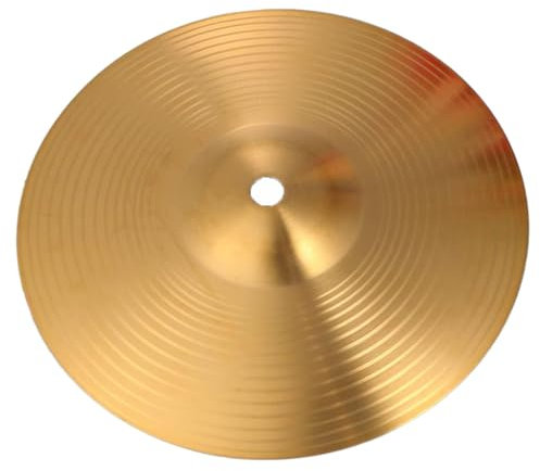 kowaku Jazz Drum Crash Cymbales Cymbales Crash Performance traditionnelle Cymbales de batterie professionnelles, 16 pouces
