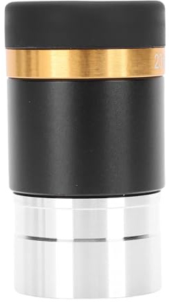 Generic Ocular Telescópico, Lente Telescópica de 1,25 Pulgadas y 23 Mm, Ocular Asférico Ultra Gran Angular de 62°, Accesorio Astronómico Totalmente Recubierto