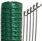 Suregreen Barrier Fencing Mesh + 5 Steel Fencing Pins | 1m x 15m | Green | 80g/m² | 1.2kg | Light Duty, High Density, Reusable, Recycled Plastic, Temporary Barrier Fencing