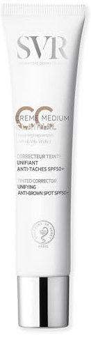SVR CLAIRIAL CC Cream SPF50+ 3-in-1 Tinted Moisturiser, Brown Spots, Sun Damage Corrector, Factor 50 Pigmentation Concealing Treatment, 40ml