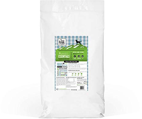 I and love and you Naked Essentials Dry Dog Food - Lamb + Bison - High Protein, Real Meat, No Fillers, Prebiotics + Probiotics, 40lb Bag