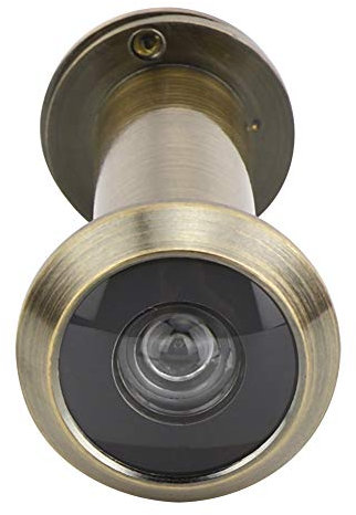 Ymiko Judas de Porte avec Couvercle Rotatif 220° pour Épaisseur 55-90 mm Sécurité Renforcée pour Maison Bureau Hôtel Tous Types de Portes d'Entrée