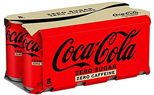Coca-Cola Zero Sugar Zero Caffeine 8 x 330 ml