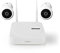 NEDIS SmartLife Drahtloses Kamerasystem - 2 x Kamera - Full HD 1080p - IP65 - Nachtsicht - Weiss