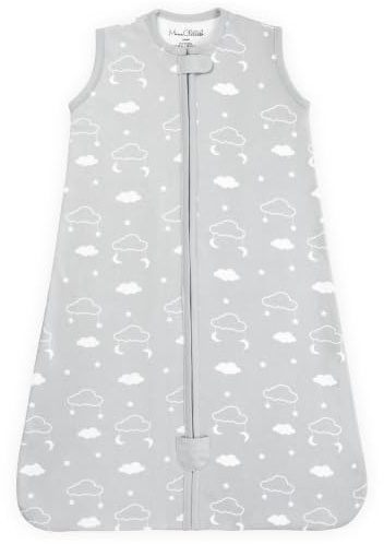 Organic Cotton Baby Wearable Blanket 2.5 TOG Winter Sleep Sack 12-18 Months