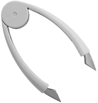 Coupe-yeux d'ananas en acier inoxydable – Extracteur de tige de fraise, vide-ananas et trancheuse, pince à œil d'ananas, poignée ergonomique