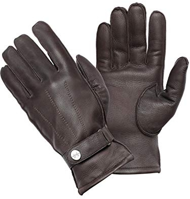 PEARLWOOD herrhandskar Henry av hjortläder