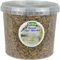 Supa Dried Calci Worms for Wild Birds, 3 Litre Bucket, High Energy Protein Rich Treat For Garden Birds, Attract More Birds To Your Garden, Quality Wild Bird Food