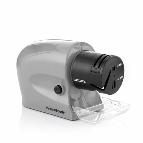 InnovaGoods® Affilatore elettrico multiuso 6 in 1 ESharp, affila le tue lame e strumenti in modo rapido e semplice, con 6 testine intercambiabili, ideale per la casa e il laboratorio.