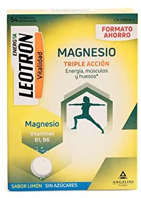 LEOTRON Magnesio Triple Acción 54 Comprimidos