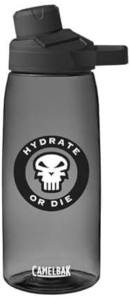 CamelBak Chute Mag BPA Free Water Bottle with Tritan Renew - Magnetic Cap Stows While Drinking, 32oz, Charcol HOD