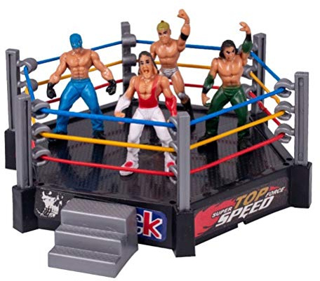 Itonash Wrestler Warriors Toys, Juego de Anillos de Lucha para Niños, Divertidos Guerreros de Lucha, Figuras de Luchador, Juguetes de Lucha Libre, Figuras de Acción, Juego de Regalos