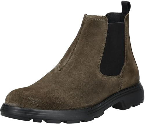 Geox U MEIERN - Barca militare, da uomo, 43 EU, militare, 43 EU