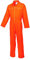 Portwest Baumwoll Overall, Größe: L, Farbe: Orange, C811ORRL