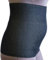 BODYPERFECT Wolle Rückenwärmer, Wärmegürtel für Damen und Herren, Nierengurt, Nierenwärmer, Thermo Gurt Made in Italy (Schwarz, XXL)