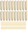 Lot de 20 pinces à gâteau, 100 broches, pince à pain, mini pince alimentaire, pince à pâtisserie, pince de cuisine, pince alimentaire multifonction, accessoire de cuisine