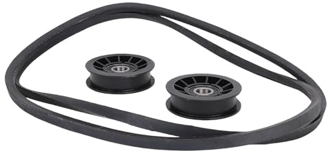 Fdit Sostituzione Puleggia a V, Installazione Semplice, Set di Pulegge Piatte con Cinghia di Trasmissione per Cub Cadet XT1-GT XT1-LT