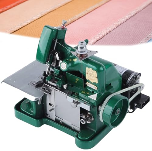 DHMYYXGS Remalladora Y Máquinas Overlock,Maquina Coser Electronica,Eléctrica Portátil Overlock,para Dobladillo Y Costura,3000 Puntadas/Min