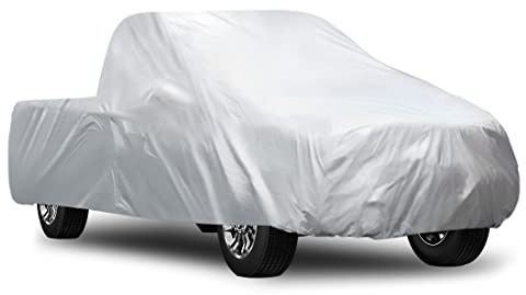 uxcell 6.8M Non-Waterproof All-Weather Truck Cover - UV/Rain/Dust Resistant Protection for Pickup Trucks Only (Fits 6.8m Length)
