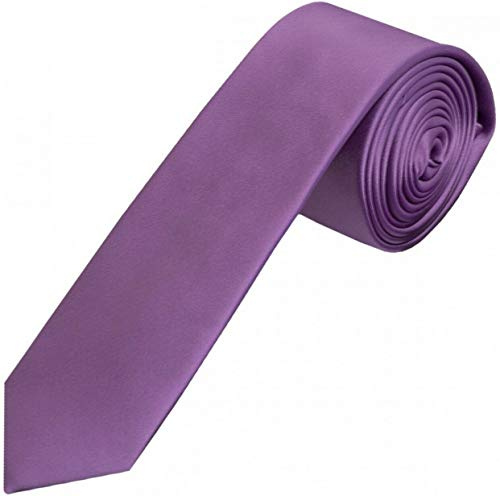 TIA UK LONDON Kids Boys Plain Long Length Satin Ties 8-16 Years