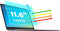 SenseAGE Pellicola salvaschermo anti luce blu per laptop (confezione da 2), filtro schermo antiriflesso e antigraffio, allevia l'affaticamento degli occhi, compatibile per laptop 11,6 (16:9)