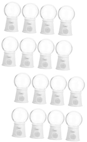 jojofuny 16 Pcs Mini Machine Distributeur De Noix Gumball Machine Banque Pour Enfants Rotatif Machine À Bonbons Jouets Distributeur De Jouets Machine Mini Jouet Miniature Salle De