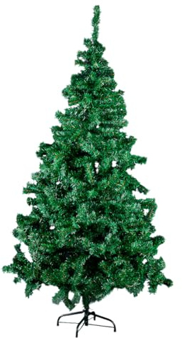 Arti Casa Weihnachtsbaum Künstlich 180 cm – Tannenbaum Künstlich mit Weihnachtsbaumständer - Künstliche Weihnachtsbäume – Weihnachtsdekoration für drinnen – Christbaum - Grün