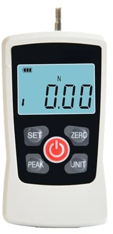IEOWY Digital Dynamometer, AMF-50 50kgs Digital Push Pull Force Gauge Portable Dynamometer High Precision Pressure Tester used in electronics(200N)