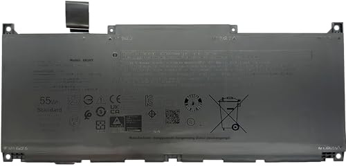 55Wh MN79H Laptop Battery Replacement for Dell for Dell XPS 9320 XPS 13 Plus 9320 XPS 13 9340 9345 Series XPS9320-7585SLV-PUS P51G P151G001 P151G002 2FVJM 02FVJM J7H5M 0J7H5M NXRKW High performance
