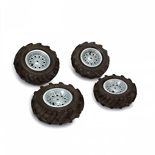 ROLLY TOYS 409242 - Luftreifen (4 Stück, für RollyToys Fahrzeuge, Größen: 2 x 325x110 / 2X 310x95)