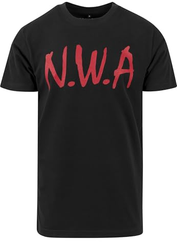Mister Tee Herren T Shirt Kurzarm N.W.A, Black, XXL, MT270-00007-0060