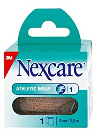 Nexcare 179290.7 - Venda cohesiva piel, 2,5 m x 5 cm