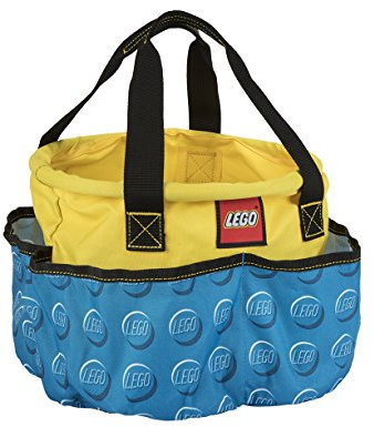 LEGO Big Toy Bucket, Blue, 12 x 10 inches, Big Toy Bucket