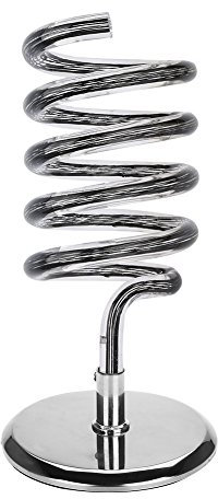 Wakects Porta Asciugacapelli, Supporto per Asciugacapelli Tavolo, Porta-phon Porta, Scaffale Asciugacapelli in Acciaio Inox, Porta-phon per Le Donne Asciugatura