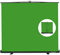 【Wider Style】 RAUBAY 78.7 x 82.7in Large Collapsible Green Screen Backdrop Portable Retractable Chroma Key Panel Photo Background with Stand for Video Conference, Photographic Studio, Streaming