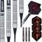 Unicorn Dartpfeile Set | Core Tungsten Barrels| Style 2 | Soft Tip | 20 g