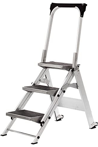 Aluminiumstege hopfällbar stege 3 säkerhetsledare stegstege 41LG310B Little Giant