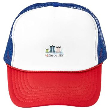 CafePress I Love Galoshes Snapback Trucker Hat