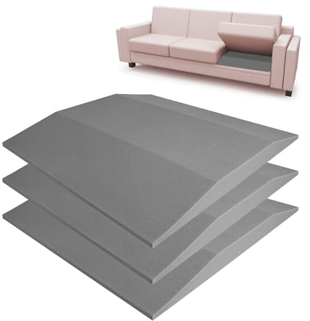 3-Pack Couch Supports for Sagging Cushions High Density 20 X 20 Under Sofa Cushion Support for Sagging Seat Trapezoidal Sofa Couch Supporter for Sagging Repair Couch Supporter for Under the Cushions