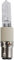 ThorgeON Ba15d Lampadina alogena singola da 150 W - 240 V, 2780 lm, di colore trasparente Ceram