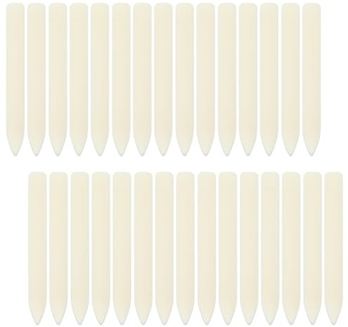 WEBEEDY 30 Pcs Plastic Bone Folder Tool for Paper Crafting, Scoring Tools Paper Creaser Folding Tool for Bookbinding Origami Card Making Scrapbooking DIY Paper and Leather Crafts