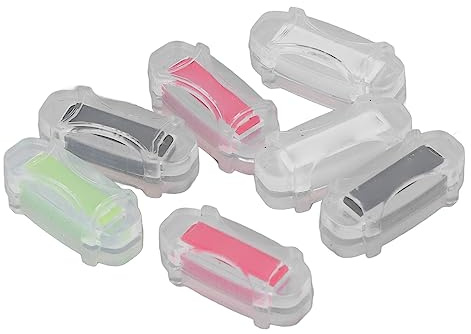 ZenithAur 7-pack tennisracket vibrationsdämpare med universell passform för alla racketar för att absorbera stötar för förbättrad stabilitet och komfort Silikon Tennis String