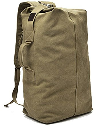 OAREA Multifonctionnel Militaire Tactique Toile Sac À Dos Hommes Mâle Grande Armée Seau Sac En Plein Air Sport Duffle Sac Voyage Sac À Dos