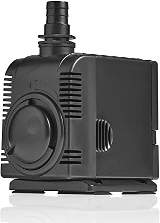 Swell Water Feature Pump 3000lph for Water Features and Displays. Fully Submersible and Adjustable Flow Dial with 2 Year Guarantee
