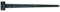 Alberts 309893 Cross Pendant Black Dipped Varnish Strap 596 x 48 mm Hinge 90 x 40 mm