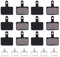 Gobesty 6 Paar Bremsbeläge Für Shimano Tektro, Bremsbeläge Fahrrad Scheibenbremse, b01s b03s Bremsbeläge, Bike Beläge Brake Pads Für Shimano M315, M355, M446, M515, M515-La-M, M525 C501, C601 Usw