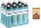Powerade Mountain Blast Zero Sport Drink – 12 Flaschen à 500 ml, isotonisches Getränk, kalorienarm, mit Sports Cap, Kohlenhydrat- und Elektrolytlösung+Zia Rosa DOP Pomodoro San Marzano Dose von 400g