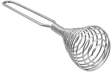 Frusta for uova a spirale Frusta in acciaio inossidabile, compatibile con miscelatore da cucina Palloncino for mescolare uova, agitatore for crema, compatibile con accessori da cucina Utensili for uov