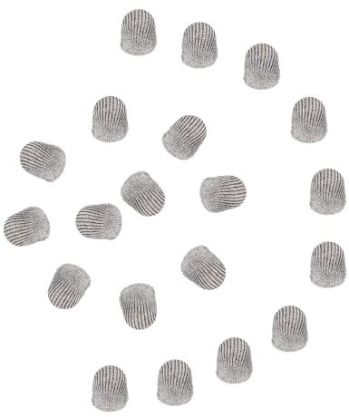 sourcing map 20Pcs Replacement Fiber Mesh Tips For Stylus Pens 5mm Suitable For Capacitive Touch Screen,High Sensitivity,Soft,No Scratch Screen Pen Tip